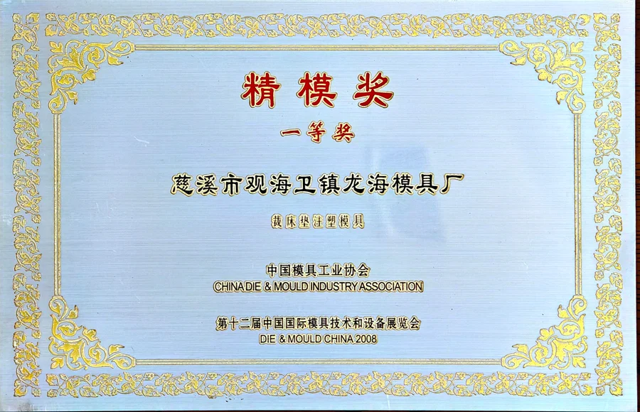 First Prize for Excellence in Mold/Die Technology
