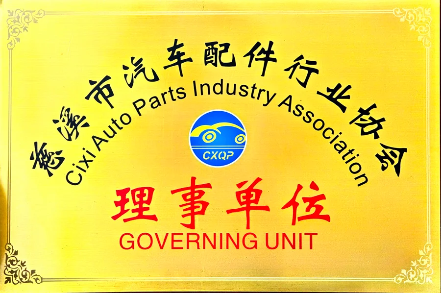 Council Member of Cixi Auto Parts Industry Association