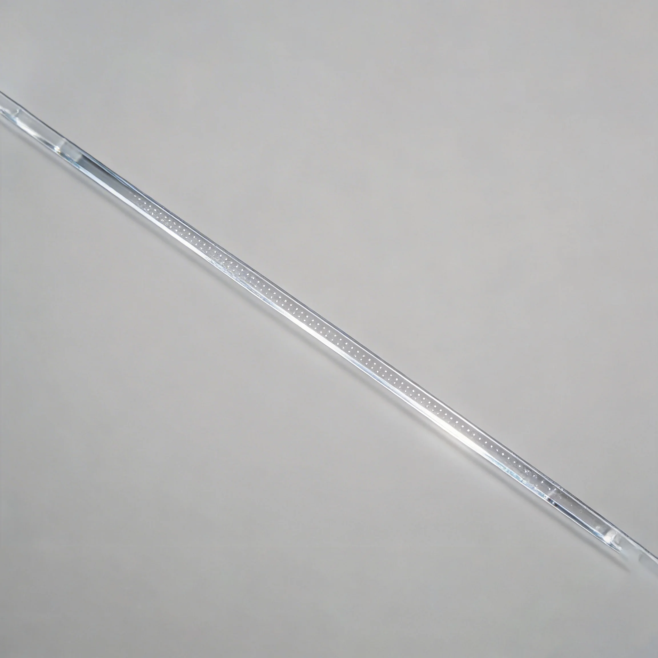 Light guide strip, acrylic, mirror milling